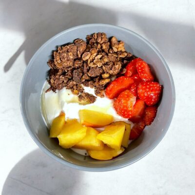 Fragrantly Choco Crunch Granoa with Fruit