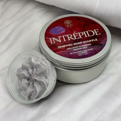 Intrepide whipped soap in blik - Fragrantly