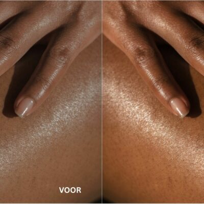Voor en Na gebruik Fragrantly bodycremes
