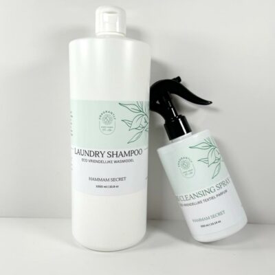 Hammam Secret natuurlijke wasmiddel en textielspray