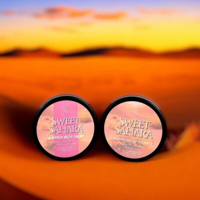 Sweet Sahara whipped soap en bodycreme - Fragrantly