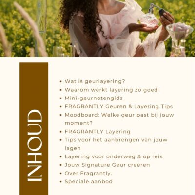 Inhoud de kunst van geurlayering