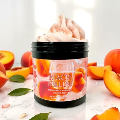 Peach Bellini whipped soap