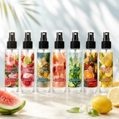 Verkoelende body mists van Fragrantly