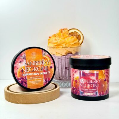 Cranberry Negroni cocktail whipped soap(1)