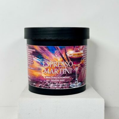 Espresso Martini whipped soap in pot Fragrantly