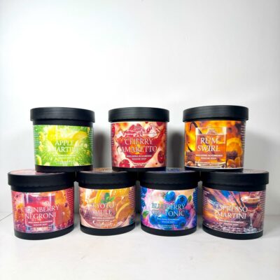 Overzicht Cosy Cocktail whipped soaps - Fragrantly