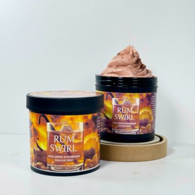 Rum Swirl Whipped Soap Fragrantly