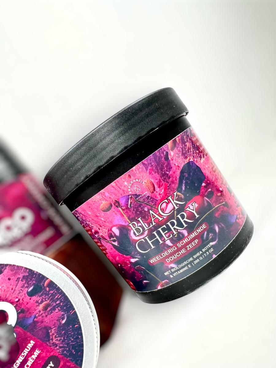 Black Cherry whipped soap - Fragrantly