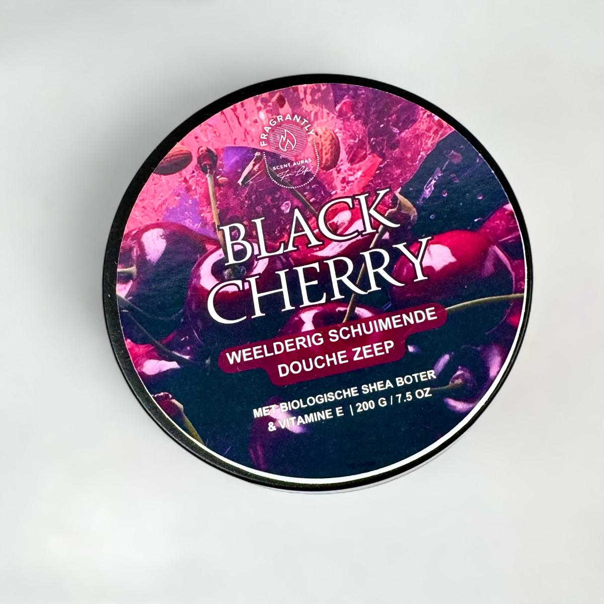Black Cherry whipped soap