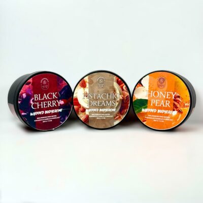 Gourmand whipped bodycremes van Fragrantly