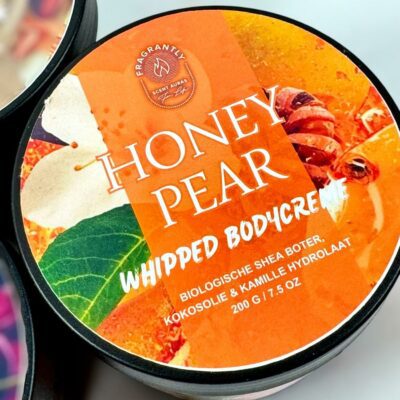 Whipped bodycreme Honey Pear - Fragrantly