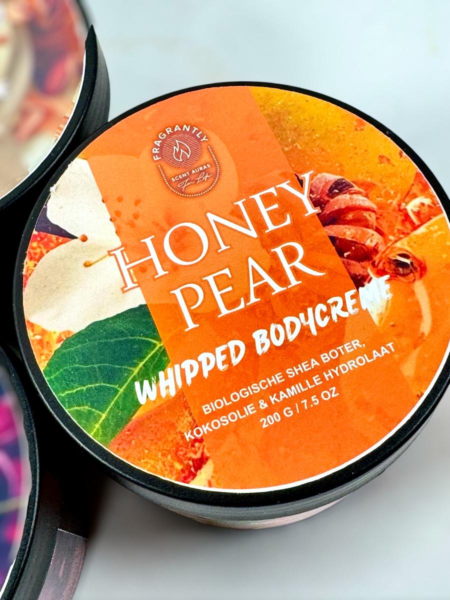 Whipped bodycreme Honey Pear - Fragrantly