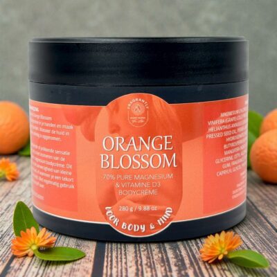Orange Blossom magnesiumcreme in pot