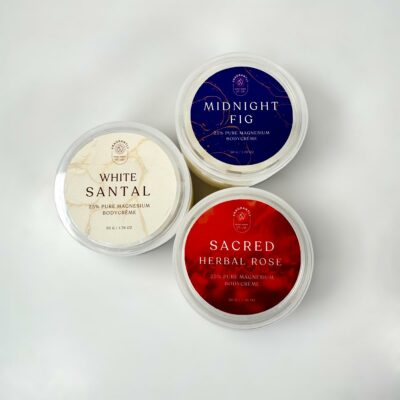 3 proefpotjes magnesiumcreme