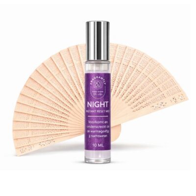 Night - Instant Cooling Mist voor nachtzweet met waaier
