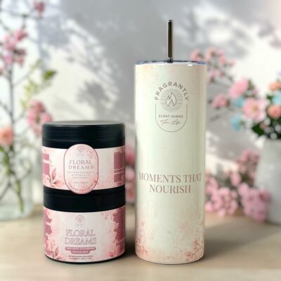 Floral Dreams moederdag set met RVS tumblr