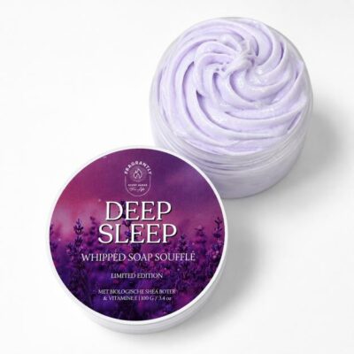 Deep Sleep whipped soap in pot