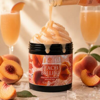 Fragrantly Peach Bellini whipped soaps