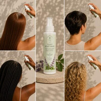 De Scalp Reset Spray voor alle haartypen